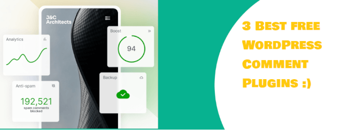 3 Best free WordPress Comment Plugins
