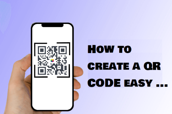 How to create a QR code easy