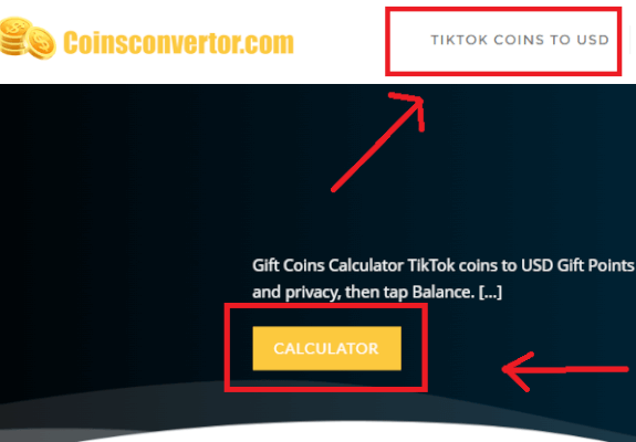 tiktok coins to usd